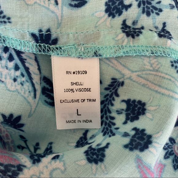 NWT Nanette Lepore Lace-up TatumTunic Coverup with Bell Sleeves Large - Picture 6 of 8